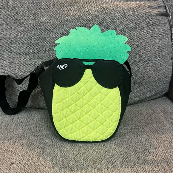 Pineapple Shaped Kids Shoulder Bag - Yellow and Black - Picture 2 of 6